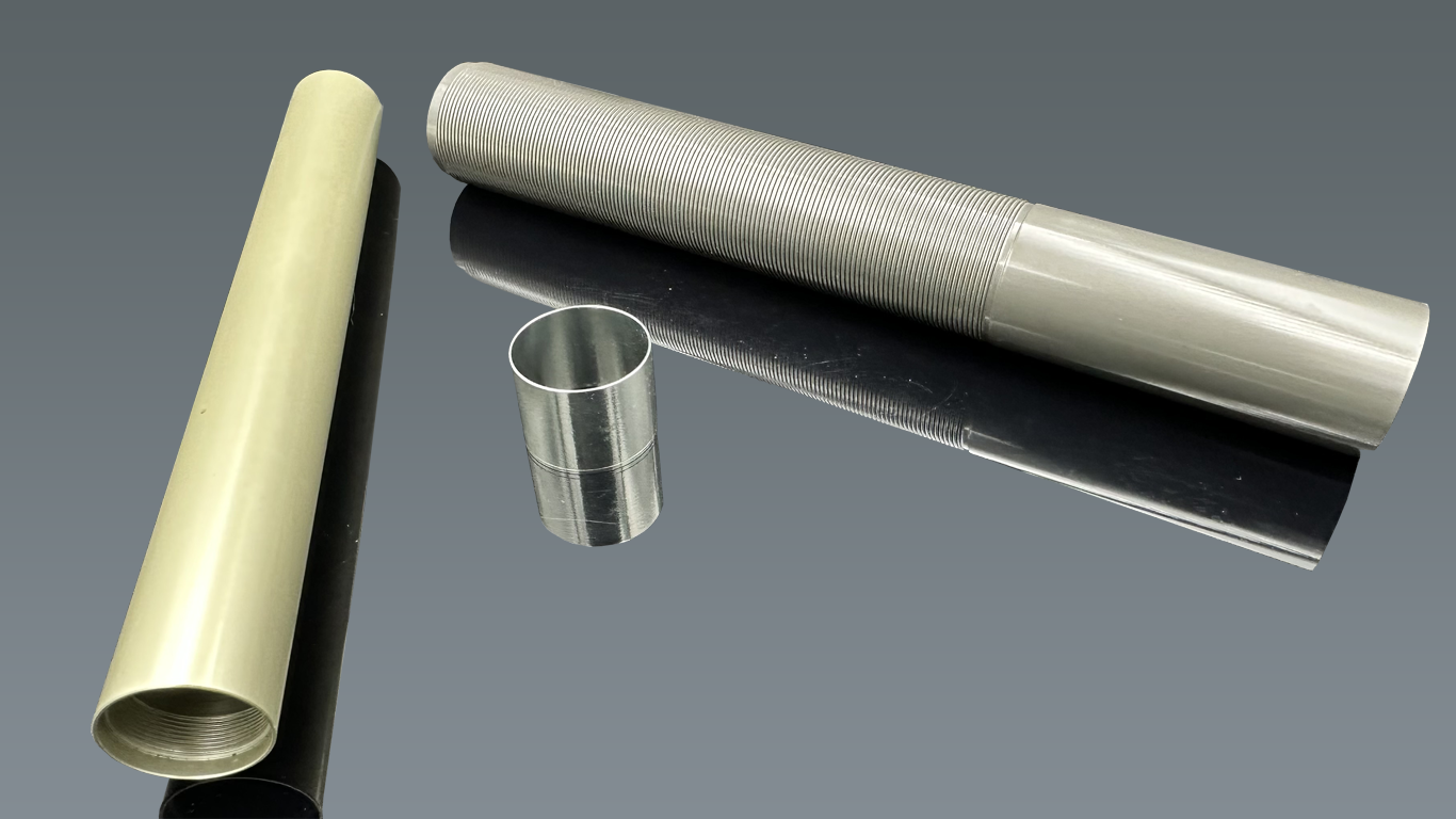 Procedure of tube including internal honing / counterbore and external diameter centerless grinding