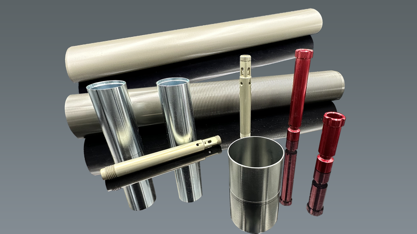 Inner and outer tubes of front fork and rear shock absorbers and piston shaft.